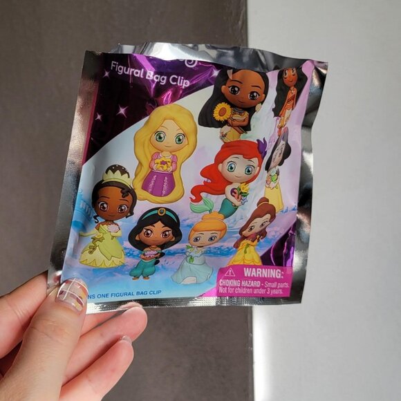 NWT Disney Princess 3D Figural Bag Clip / Keychain - Cinderella - Picture 3 of 4